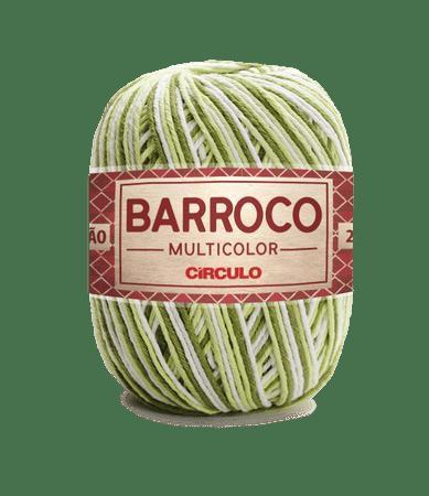 Imagem de Barbante Barroco Multicolor Espessura Fio 6 Novelo com 226 Metros 885 TEX Circulo