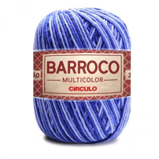 Imagem de Barbante Barroco Multicolor Espessura Fio 6 Novelo com 226 Metros 885 TEX Circulo