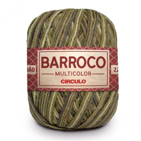 Imagem de Barbante Barroco Multicolor Espessura Fio 6 Novelo com 226 Metros 885 TEX Circulo