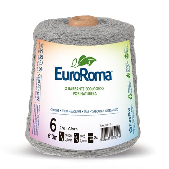 Imagem de Barbante Colorido Euroroma 4/6 - 600g