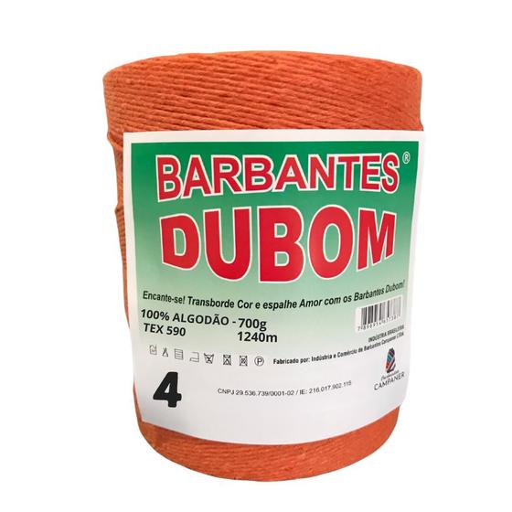 Imagem de Barbante Dubom Alaranjado - 700 Gr - Fio 4 - 1240m