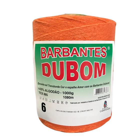 Imagem de Barbante Dubom Cenoura - 1 Kg - Fio 6