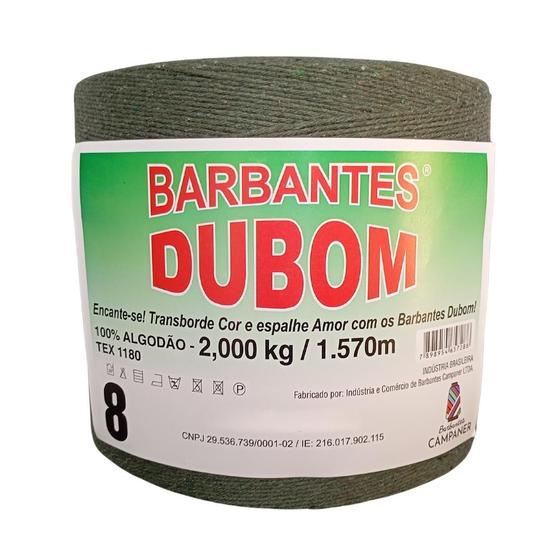 Imagem de Barbante Dubom Verde Amazônia - 2 Kg - Fio 8 - 1570m