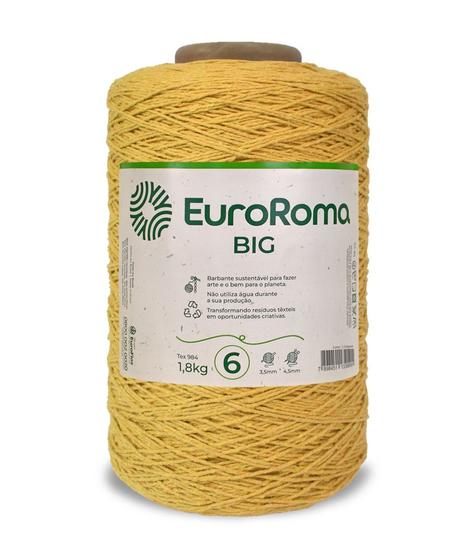 Imagem de Barbante EuroRoma 1.8kg Fio 6 Crochê Tricô