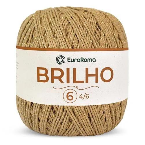 Imagem de Barbante Euroroma Brilho Ouro 4/6 - 400g - 406 M