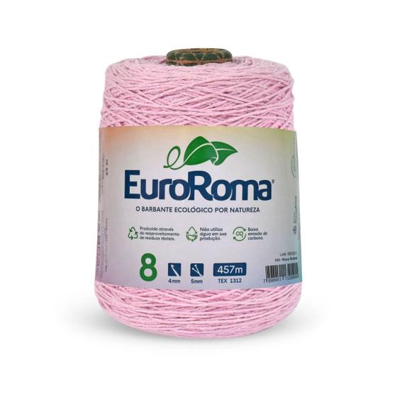 Imagem de Barbante Euroroma Colorido 4/8 457M Com 600G