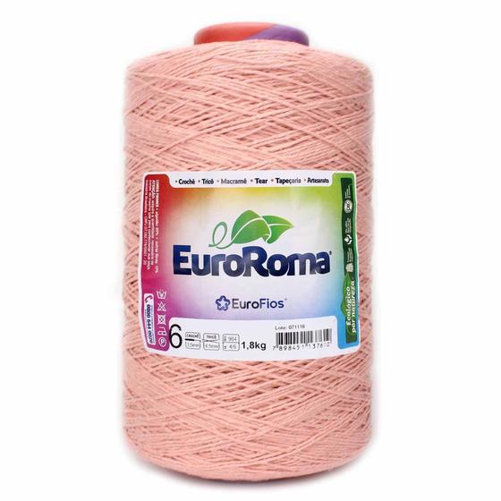 Imagem de Barbante EuroRoma Colorido N6 - 1,8 Kg - Eurofios