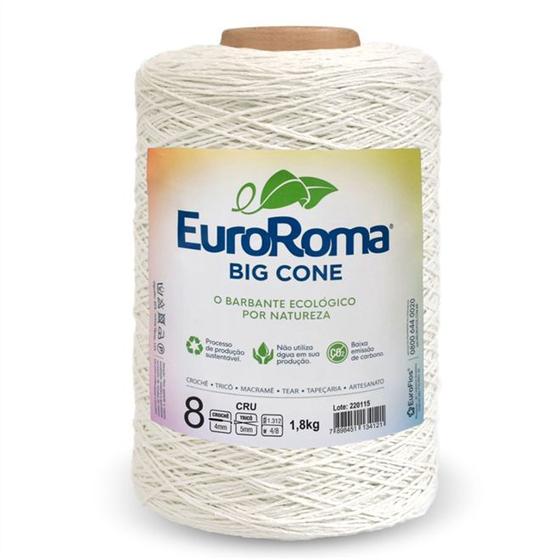 Imagem de Barbante Euroroma Crú 1,8 Kg n08 - Eurofios