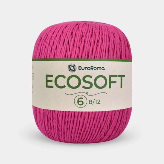 Imagem de Barbante Euroroma Ecosoft nº 6 (NE 8/12) - 400g - 452 m - TEX 881