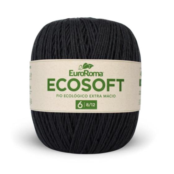 Imagem de Barbante Euroroma Ecosoft Para Crochê Fio n6 - 400gr