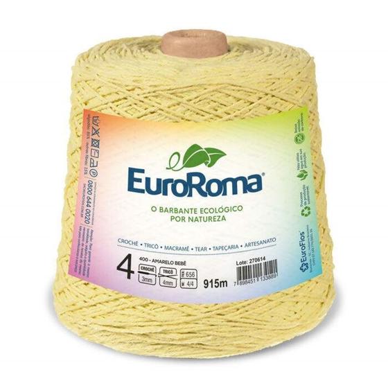 Imagem de Barbante EuroRoma N4 Cores 600g