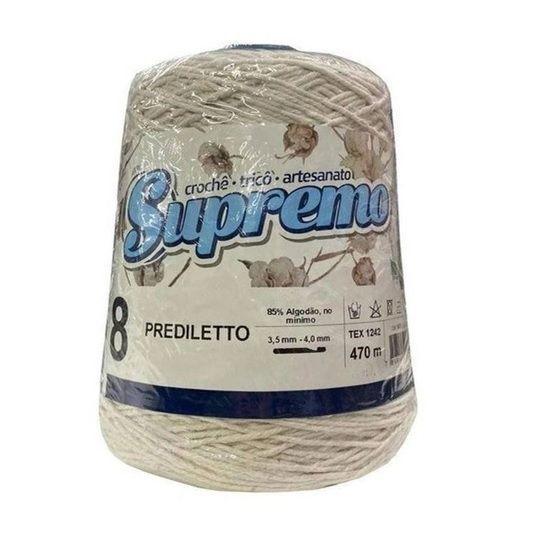 Imagem de Barbante Supremo 600g - Nº8 - Cru