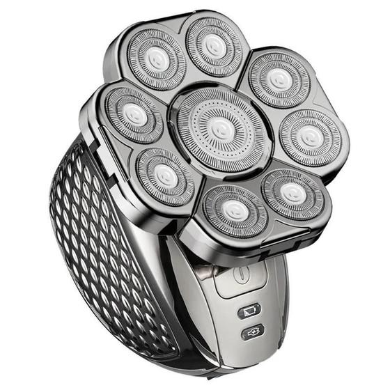Imagem de Barbeador 6 Em 1 Com 9 Laminas Aparador Profissional