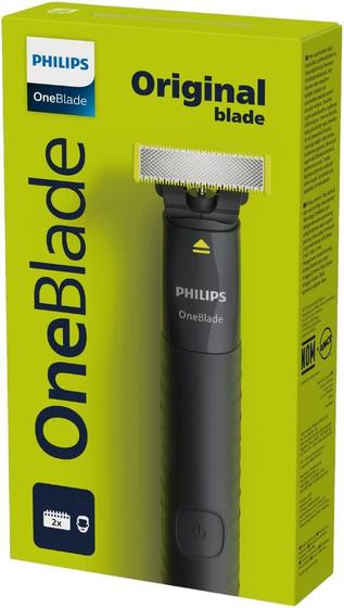 Barbeador Aparador Oneblade Philips QP1424/10 Seco E Molhado Menor preço em Barbeador Aparador Oneblade Philips QP1424/10 Seco E Molhado