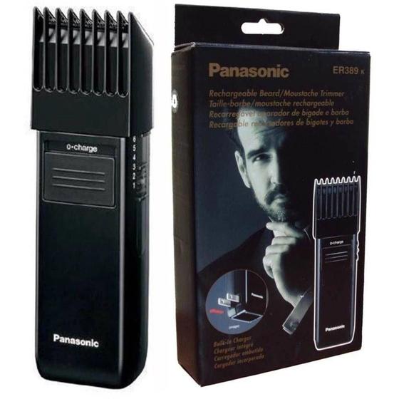 Imagem de Barbeador E Aparador Barba Panasonic Er 389 K 127V Máquina