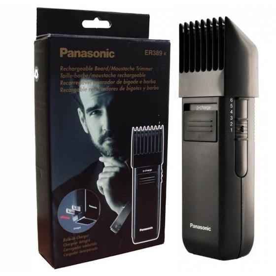 Imagem de Barbeador E Aparador De Barba Panasonic Er 389k 127v Máquina De Acabamento - Importado