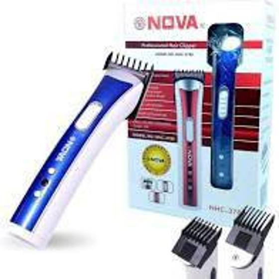 Imagem de Barbeador e aparador de pelos elétrico Professional Hair Clipper - Nova