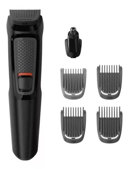 Imagem de Barbeador E Cortador De Cabelo Philips Series 3000 Mg3712 Preto 100v/240v