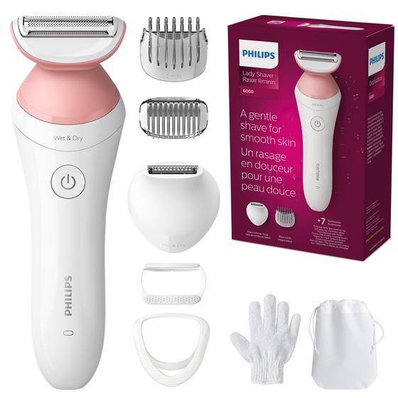 Imagem de Barbeador elétrico Philips Beauty Lady Series 6000 BRL146/00