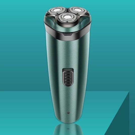 Barbeador Elétrico Recarregável Máquina De Barbear Masculina Elétrica Sem Fio Aparador De Barba Cortador - Aspirador Imagem de Barbeador Elétrico Recarregável Máquina De Barbear Masculina Elétrica Sem Fio Aparador De Barba Cortador