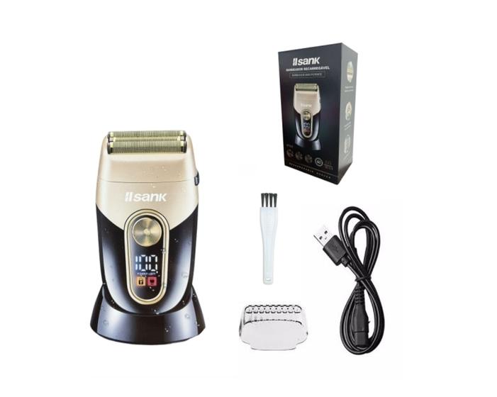 Imagem de Barbeador Eletrico Shaver Profissional Iisank Gn-323