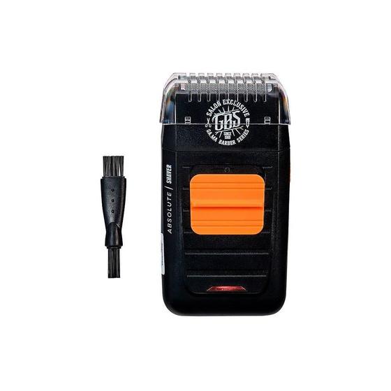 Barbeador Gama Italy Barber Series Absolute Shaver, Preto/Laranja