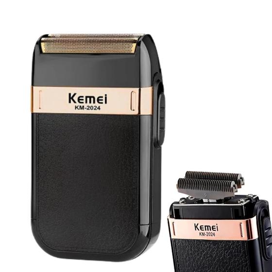 Imagem de Barbeador Kemei Km2024 - Compacto E Sem Fio