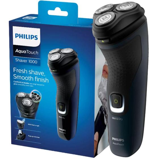 Imagem de Barbeador Philips Aquatouch Shaver 1000 Malibu Bivolt S1121