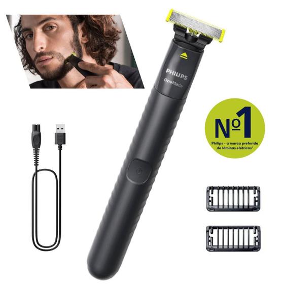 Imagem de Barbeador Philips Oneblade S/ Fio Qp1424/10
