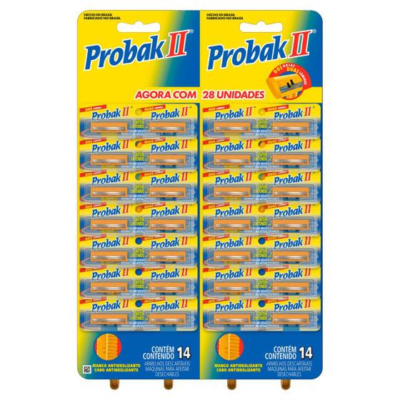 Imagem de Barbeador Probak Ii Cartela Com 28