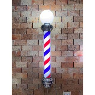 Imagem de Barber Pole 110cm Com Globo Colorido