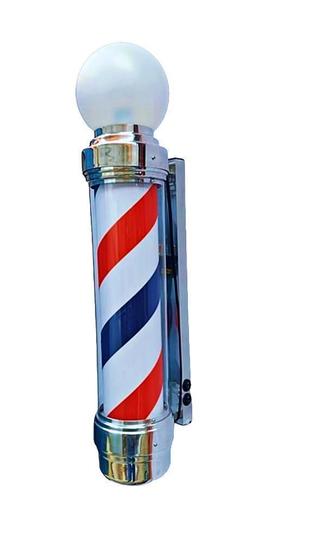 Imagem de Barber Pole Giratório Voltagem Bivolt 70Cm De Altura.