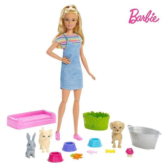Imagem de Barbie Banho de Cachorrinhos FXH11 Mattel