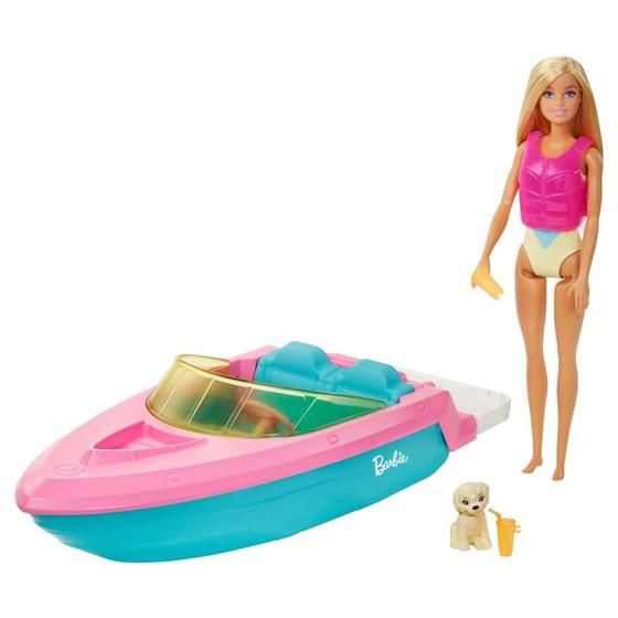 Imagem de Barbie Barco e Cachorrinho - Mattel