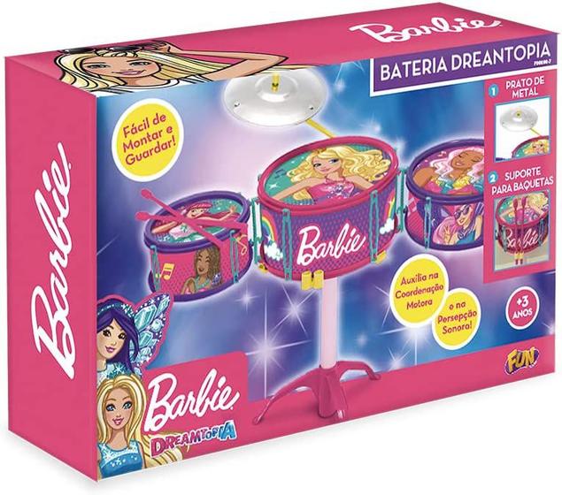 Imagem de Barbie - Bateria Infantil Dreamtopia