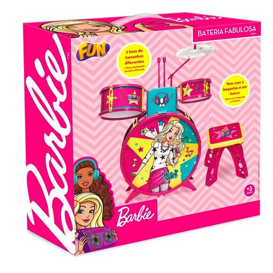 Imagem de Barbie bateria infantil fabulosa - f00047