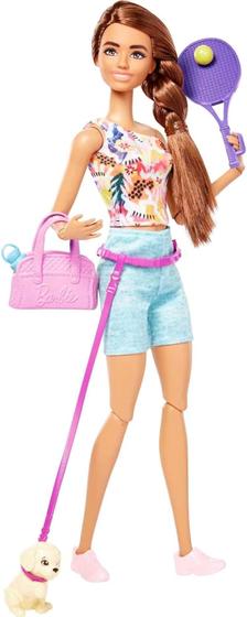 Imagem de Barbie Boneca Articulada Com Cachorrinho Dia De Spa - Mattel