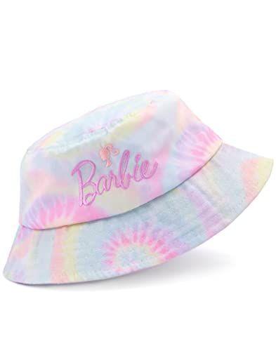 Imagem de Barbie Bucket Hat para Meninas  Crianças Adolescentes Rosa Azul Tie Dye