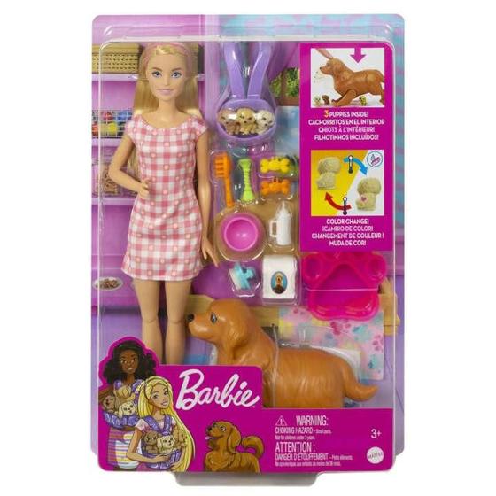 Imagem de Barbie - Cachorrinhos Recém Nascidos HCK75 - Mattel