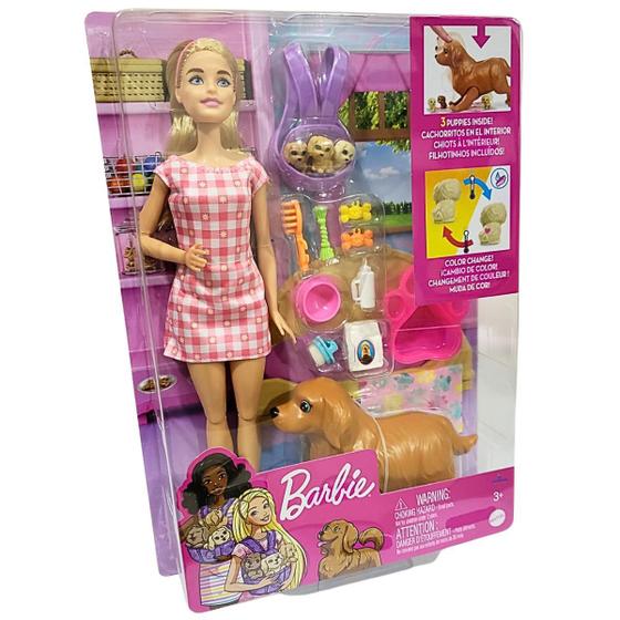 Imagem de Barbie Cachorrinhos Recém Nascidos Mattel HCK75