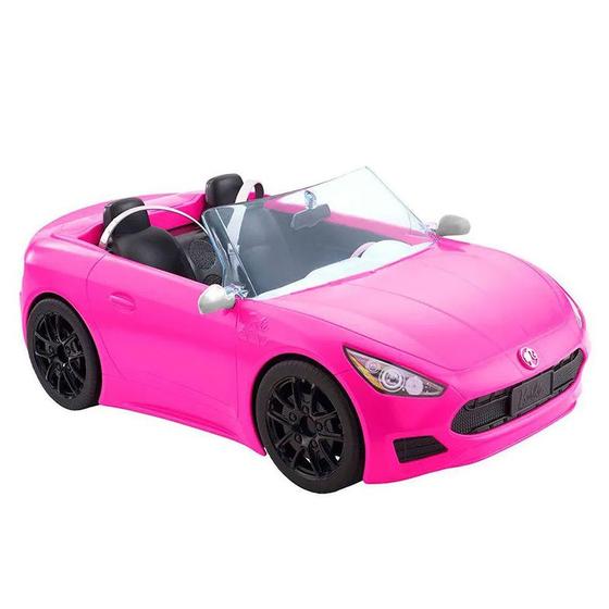 Imagem de Barbie Carro Conversível 2 Lugares Rosa HBT92 - Mattel