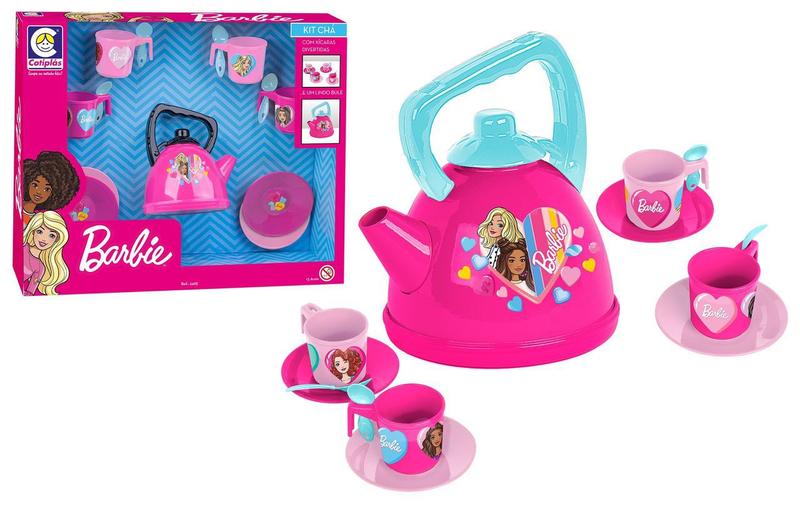 Imagem de Barbie Chef Kit Chá Baby Rosa Princesa Disney