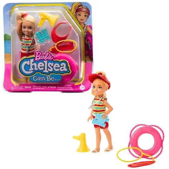 Imagem de Barbie Chelsea Profissões Salva Vidas HKD94 Mattel