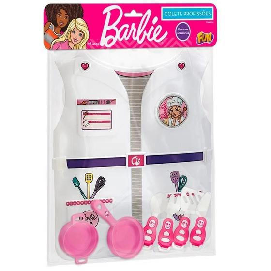 Imagem de Barbie Colete Profissões Chef Fun Divirta-Se