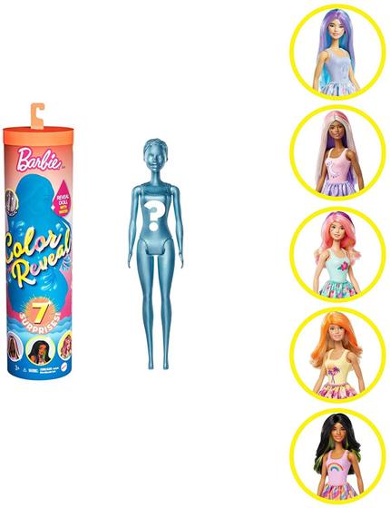 Imagem de Barbie Color Reveal - Mattel - Original, Importado, Surpreendente e Divertido