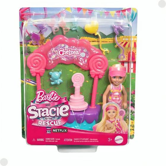 Imagem de Barbie Conjunto Brinquedos Chelsea acessórios HRM07 Mattel