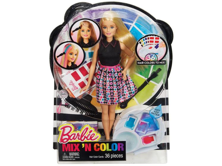 Imagem de Barbie Conjunto Salão de Cores  