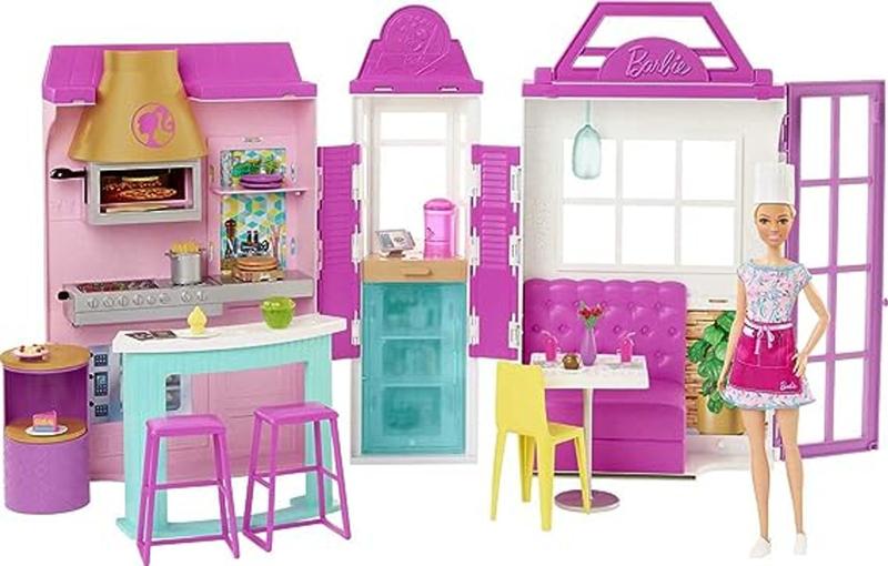 Imagem de Barbie Cozinheira Restaurante com Boneca