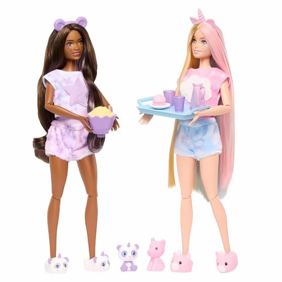 Imagem de Barbie Cutie Reveal Festa do Pijama com 2 Bonecas - Mattel