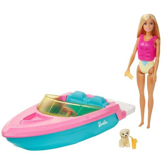 Imagem de Barbie estate barbie barco com boneca mattel